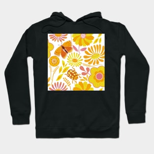 Golden summer florals Hoodie